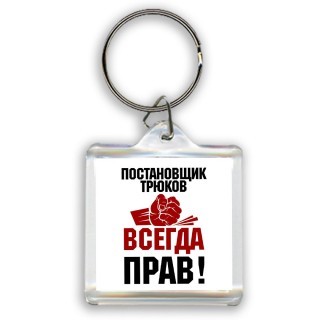 постановщик трюков всегда прав