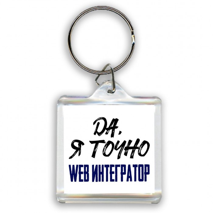 Да, я точно web интегратор