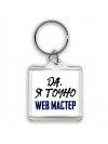 Да, я точно web мастер