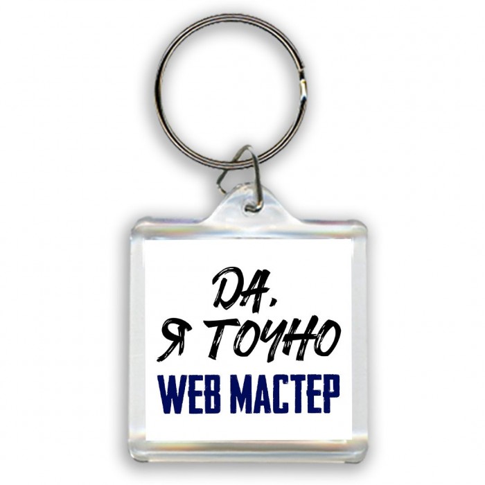 Да, я точно web мастер