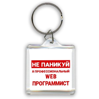 Не паникуй я профессиональный web программист