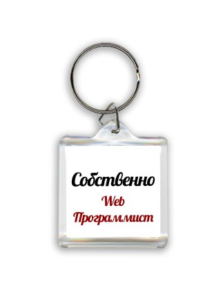 Собственно, Web Программист