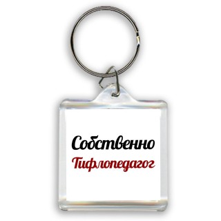 Собственно, Тифлопедагог