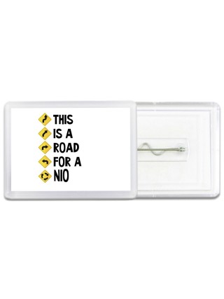 This is a road for a Nio