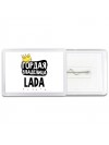 Гордая владелица Lada