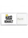 Гордая владелица Renault