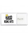 Гордая владелица Rising Auto