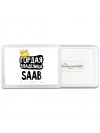 Гордая владелица Saab