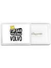 Гордая владелица Volvo