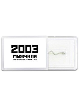 2003 мужчина в самом расцвете сил