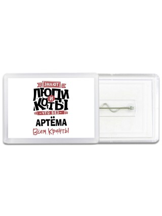 Знают люди и коты, что без Артёма всем кранты
