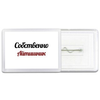 Собственно, Айтишник
