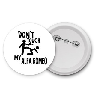 Don't touch my Alfa Romeo