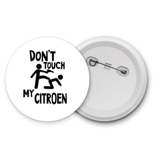 Don't touch my Citroen