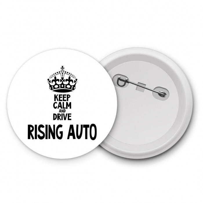 Keep calm and drive Rising Auto