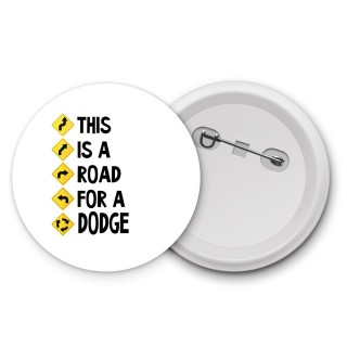 This is a road for a Dodge