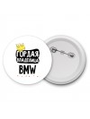 Гордая владелица Bmw