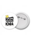 Гордая владелица Honda