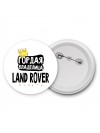 Гордая владелица Land Rover