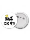 Гордая владелица Rising Auto
