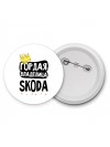 Гордая владелица Skoda