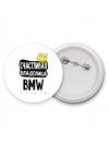 Счастливая владелица Bmw