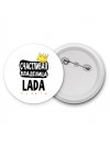 Счастливая владелица Lada