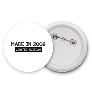 made in 2008 limited edition