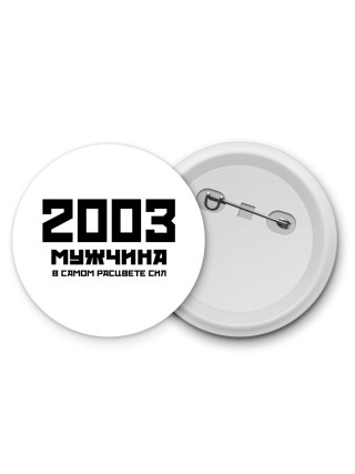 2003 мужчина в самом расцвете сил