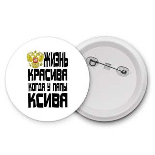 жизнь красива когда у папы ксива