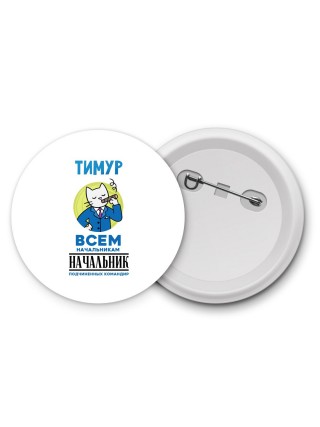 Тимур всем начальникам начальник подчиненных командир