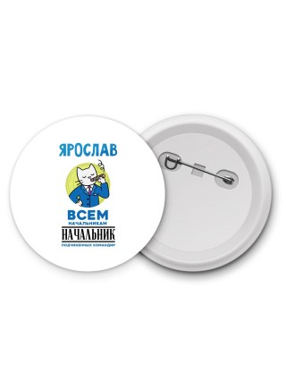 Ярослав всем начальникам начальник подчиненных командир