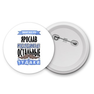 Знают все, что Ярослав молодец! остальные чудаки