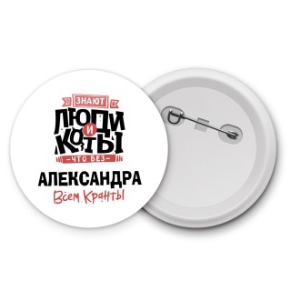 Знают люди и коты, что без Александра всем кранты