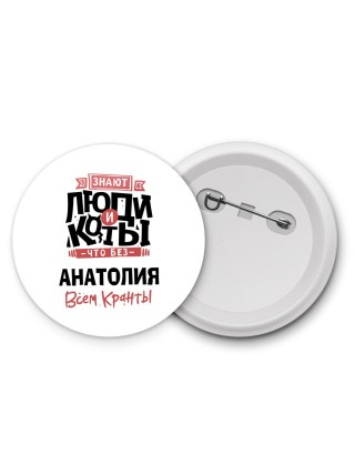 Знают люди и коты, что без Анатолия всем кранты