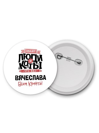 Знают люди и коты, что без Вячеслава всем кранты