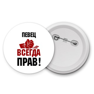 певец всегда прав