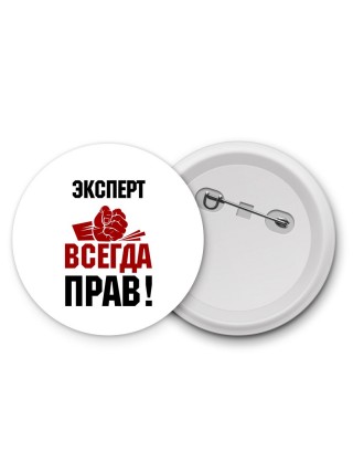 эксперт всегда прав