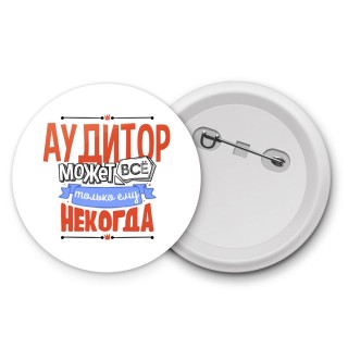 аудитор может всё, только ему некогда