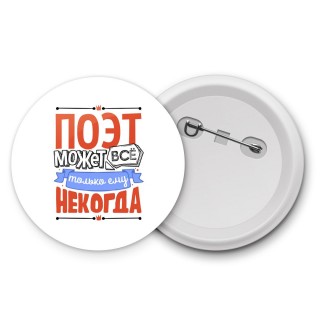 поэт может всё, только ему некогда