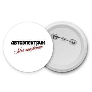 автоэлектрик моё призвание