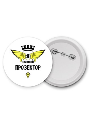 Я знатный прозектор