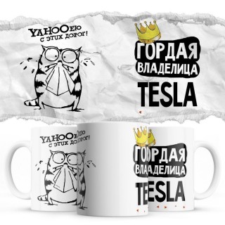 YAHOOею с этих дорог - Гордая владелица - Tesla