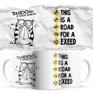 YAHOOею с этих дорог - This is a road for a EXEED